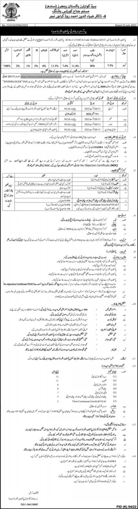 Pakistan Rangers Jobs 2022 - Latest 800+ Vacancies (Online Registration)