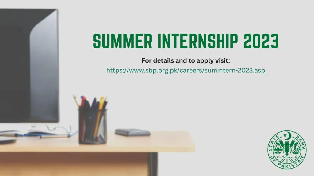 SBP Summer Internship Program 2023 - Fresh Bachelor & Master